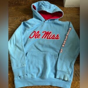 Kids sz 6-7 Old Miss Hoodie Sweatshirt EUC